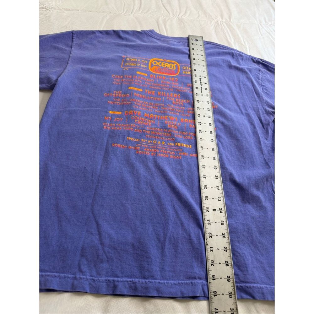 Oceans Calling Festival Ocean City Maryland 2024 Purple T Shirt Size XL - Picture 8 of 8